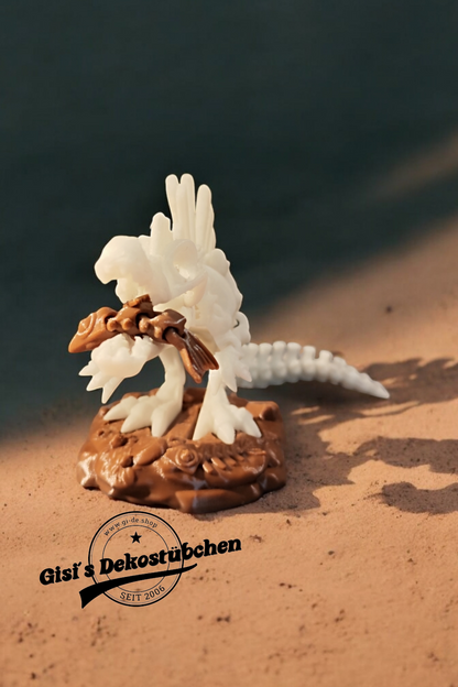 Skelett Spinosaurus - Bewegliche 3D Dino Figur | Gelenkiges Dinosaurier Spielzeug