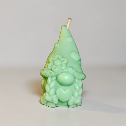 Frühlingswichtel Kerze aus Sojawachs – Mädchen oder Junge – Wunschfarbe & Duft