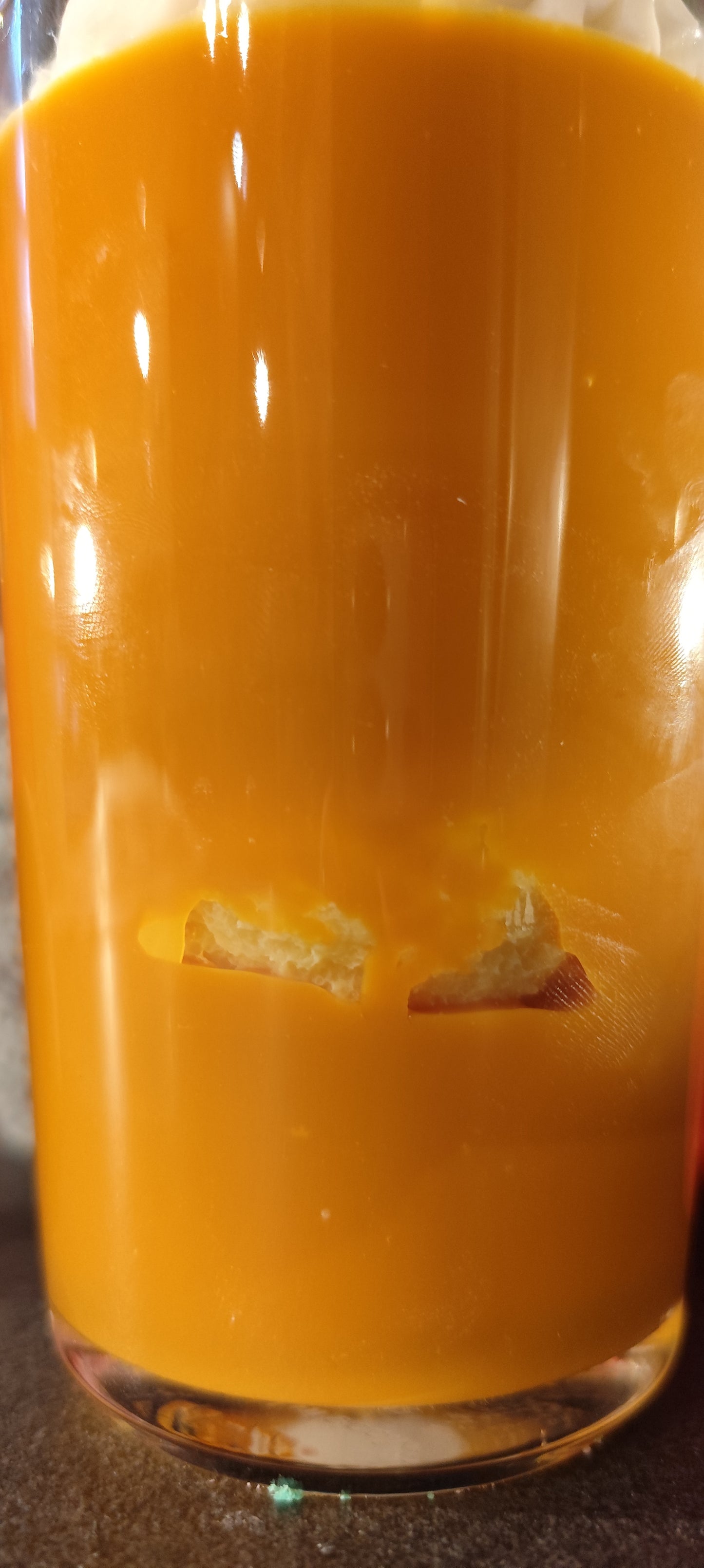 Sojawachskerze „Orangener Engel“ – Duft Orange & Vanille