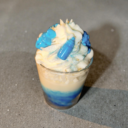 Sojawachskerze zur Geburt – „It’s a Girl“ oder „It’s a Boy“ Geschenkkerze