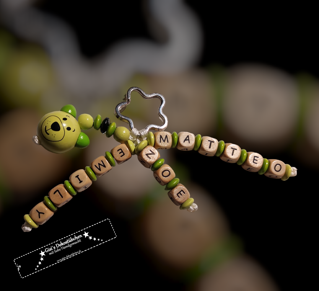 Taschenbaumler/Schlüsselanhänger Teddy