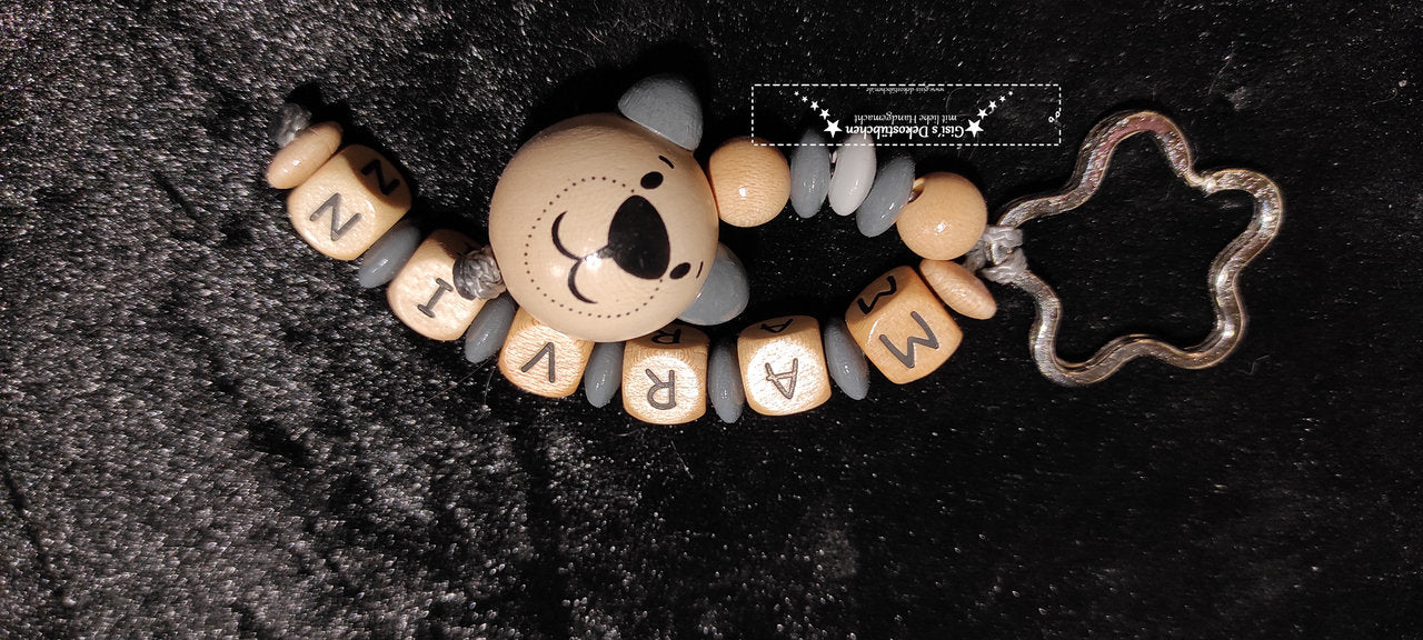 Taschenbaumler/Schlüsselanhänger Teddy