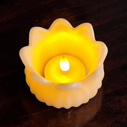 Teelichthalter Tulpe aus Epoxidharz