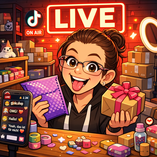 TikTok LIVE Bestellung – Sei dabei, wenn ich DEIN Paket fertig mache!