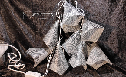 UNIKAT zauberhafte Lichterkette süßes Zebra NEU mit LED