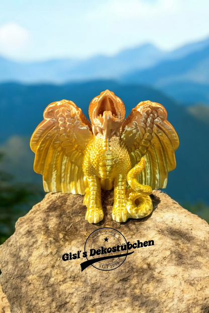 USB-Kabelhalter Drache
