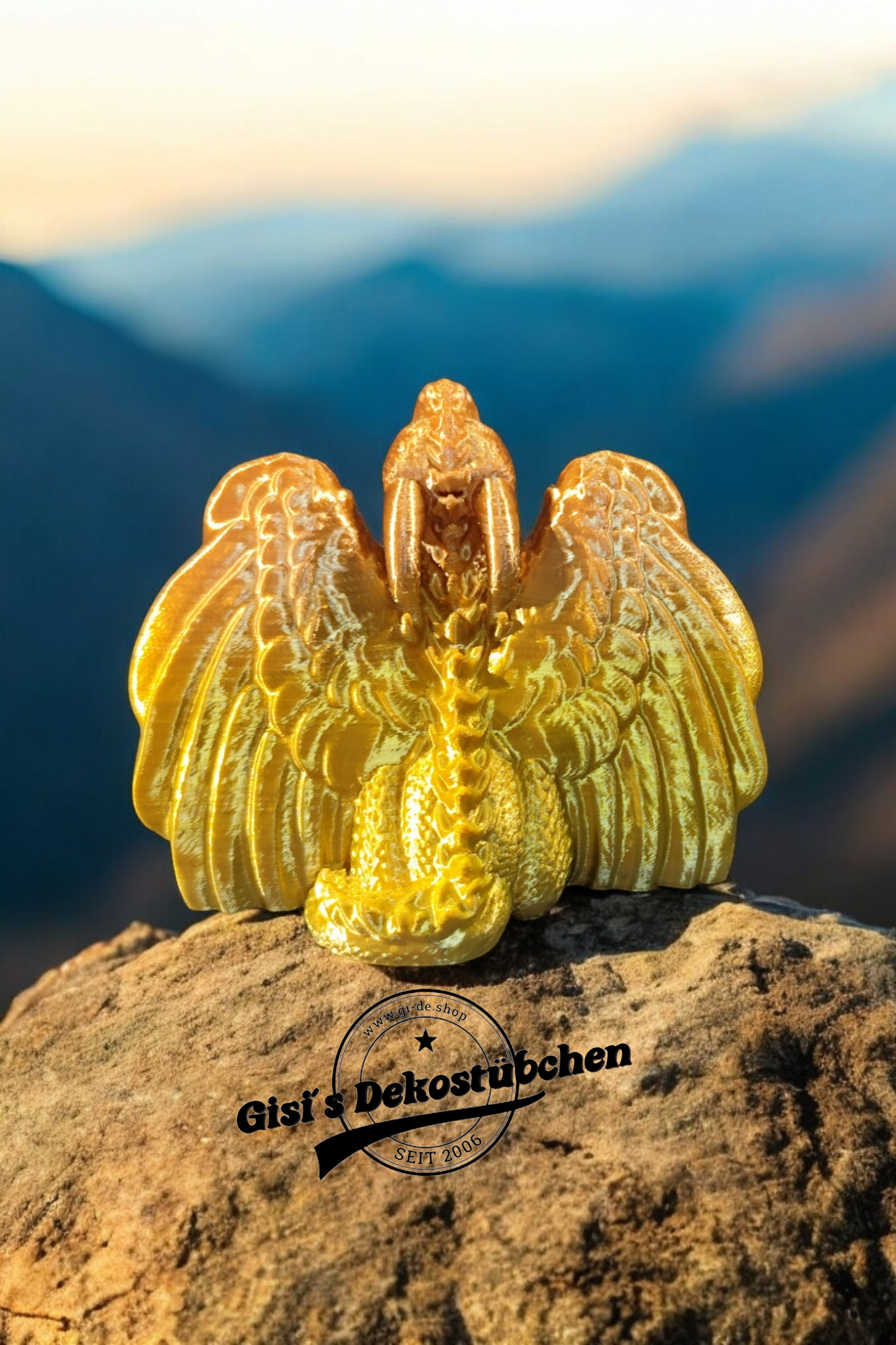 USB-Kabelhalter Drache