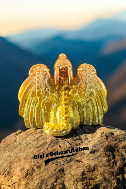 USB-Kabelhalter Drache