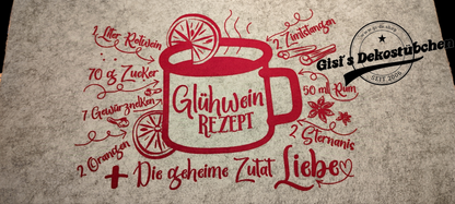 Weihnachtsplatzmatten mit einfach tollen Motiven