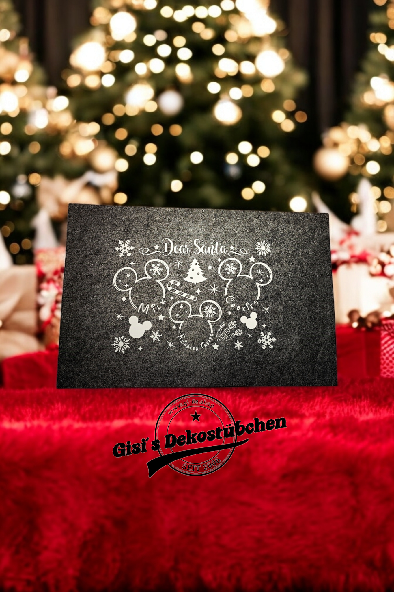 Weihnachtsplatzmatten mit einfach tollen Motiven