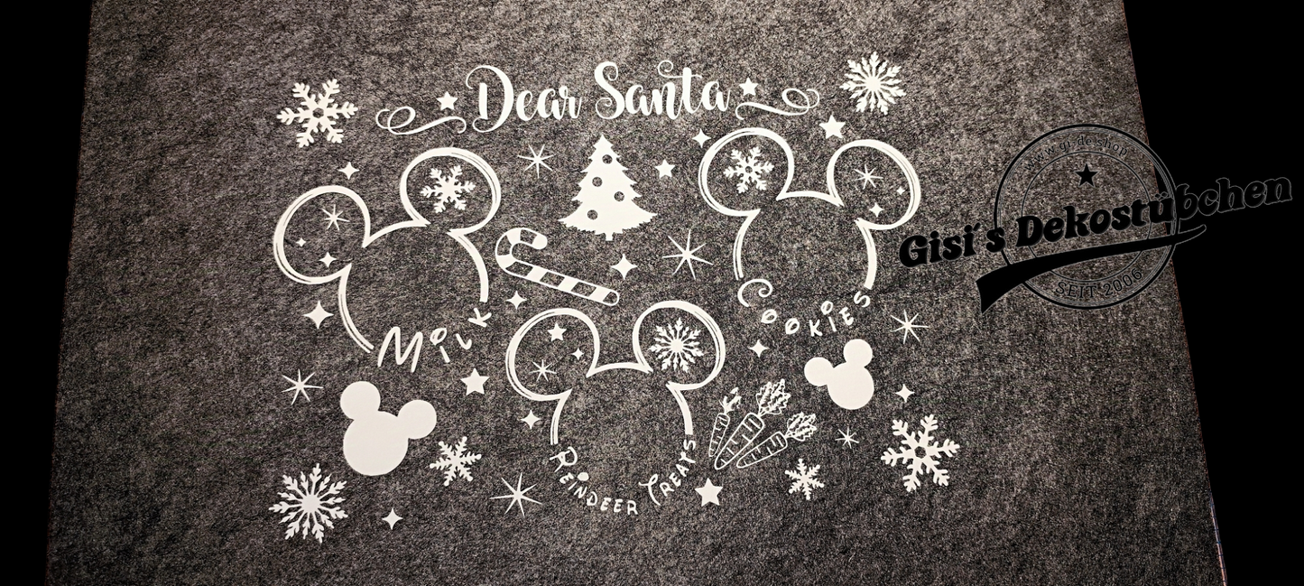 Weihnachtsplatzmatten mit einfach tollen Motiven