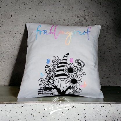 Wichtel Kissenhüllen 40x40 cm, Wichtel Kissenbezug