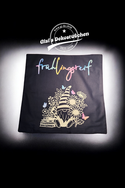 Wichtel Kissenhüllen 40x40 cm, Wichtel Kissenbezug