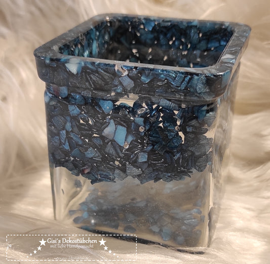 Windlicht Resin Teelichthalter Valentinstag