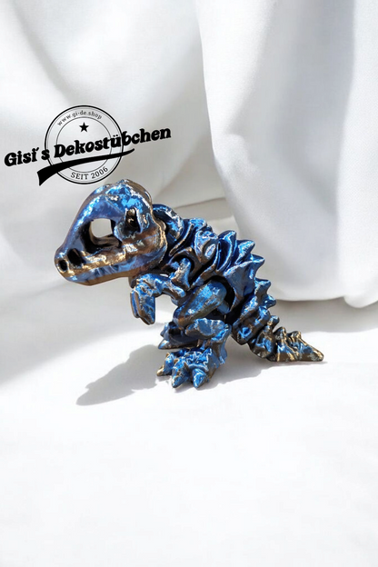 Winziges Skelett eines T-Rex Fidget Deko