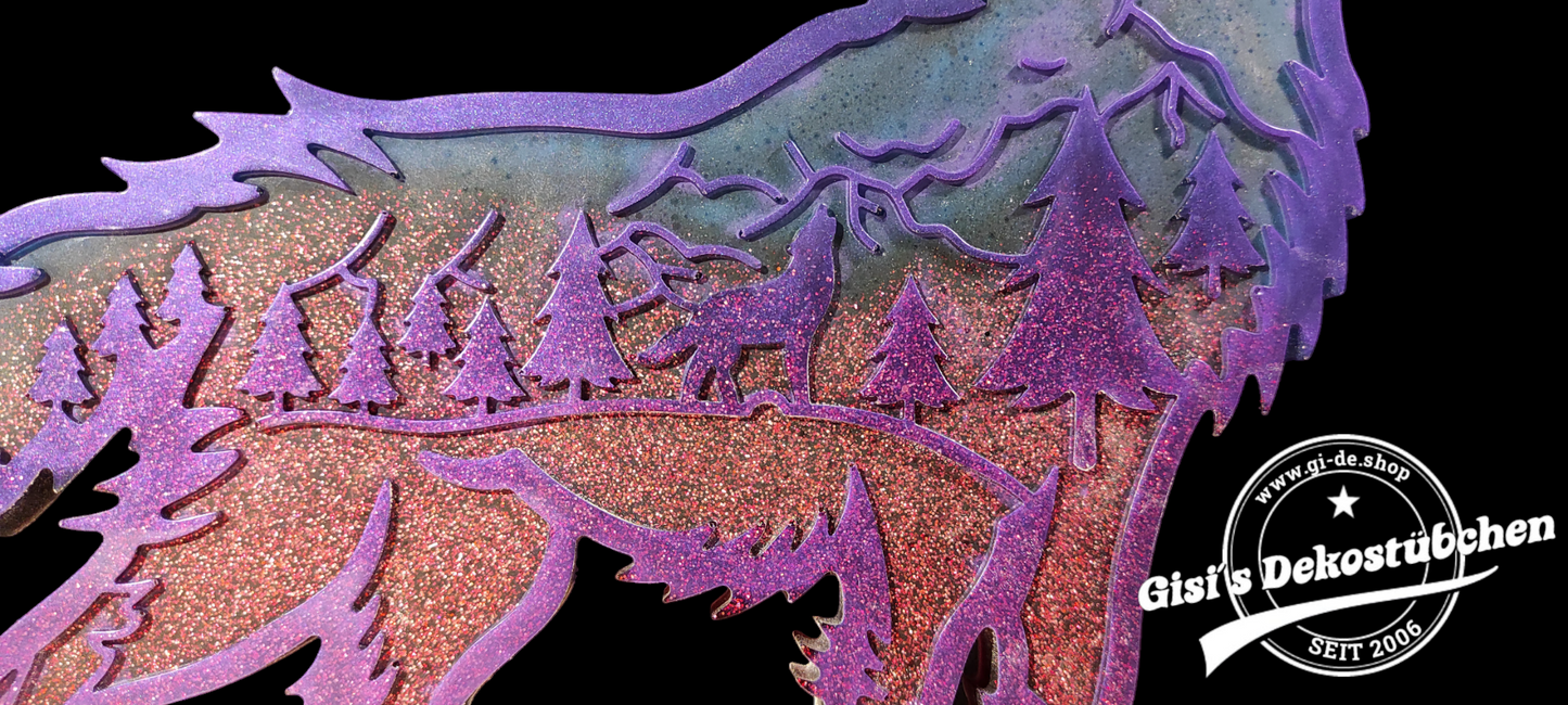 Wolf Wandtafel Epoxidharz