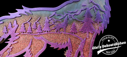 Wolf Wandtafel Epoxidharz