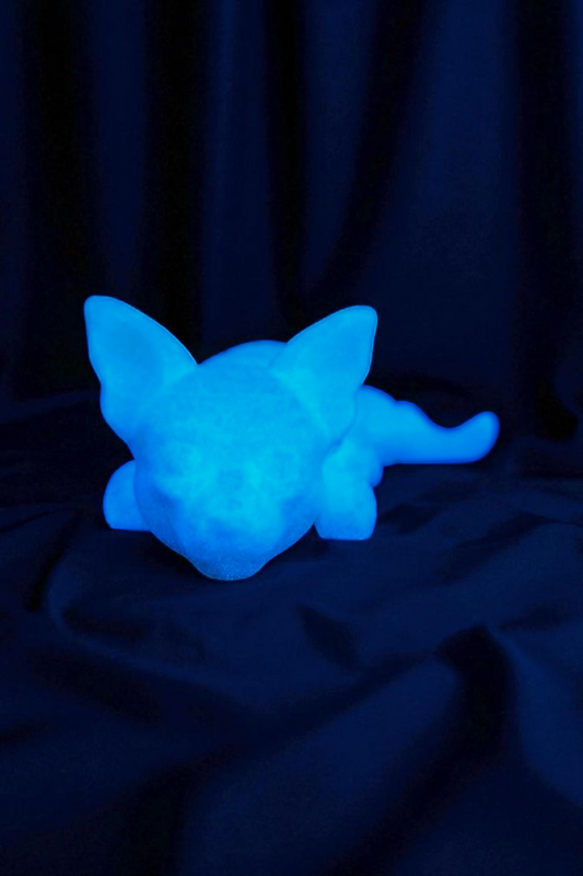 XL Flexi Chihuahua 3D-Druck – bewegliche Hund Figur aus PLA – ca. 22 cm – Wunschfarbe wählbar