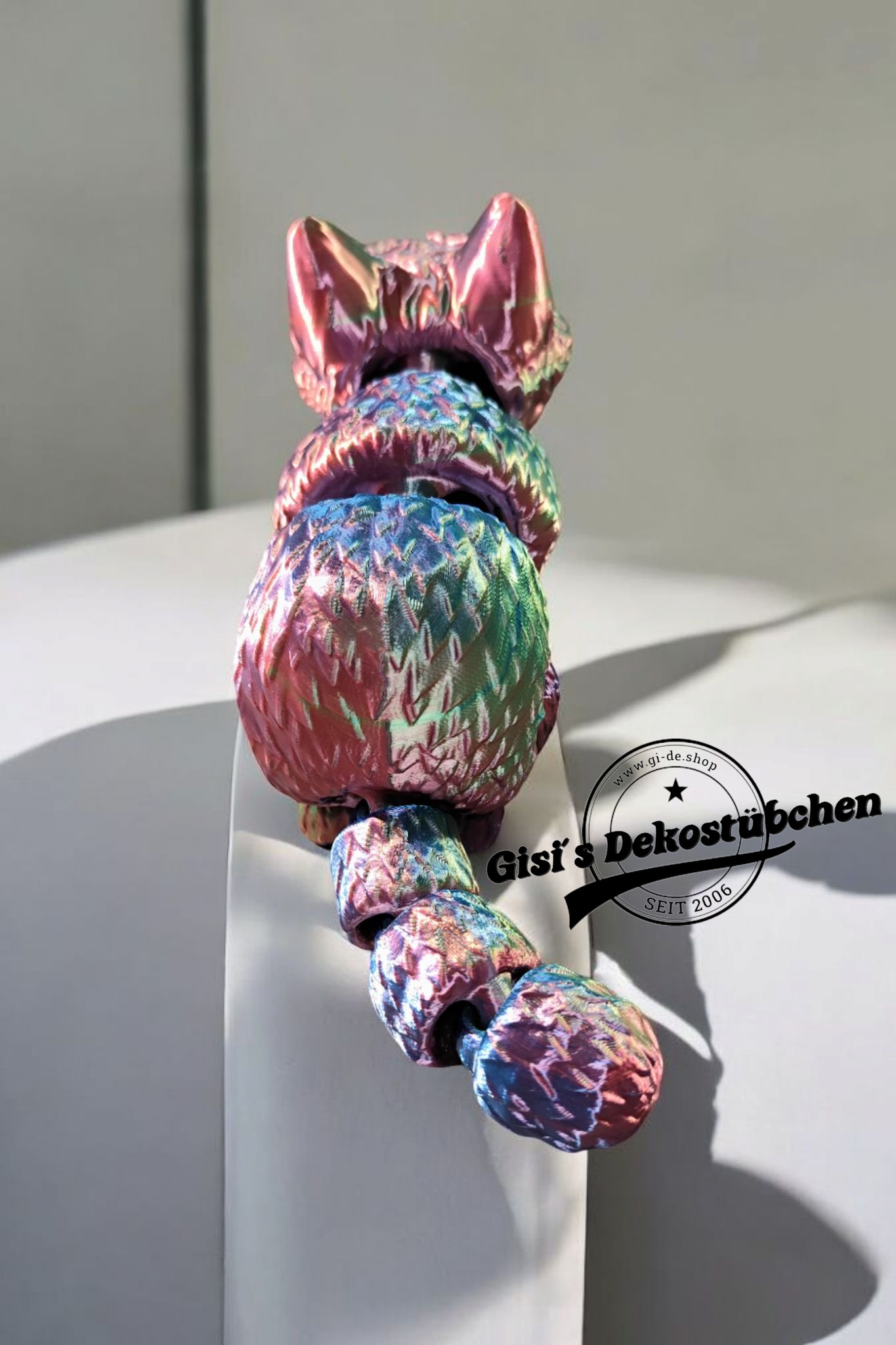 XXL 3D Katze in Wunschfarbe