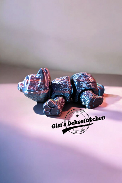 XXL 3D Katze in Wunschfarbe