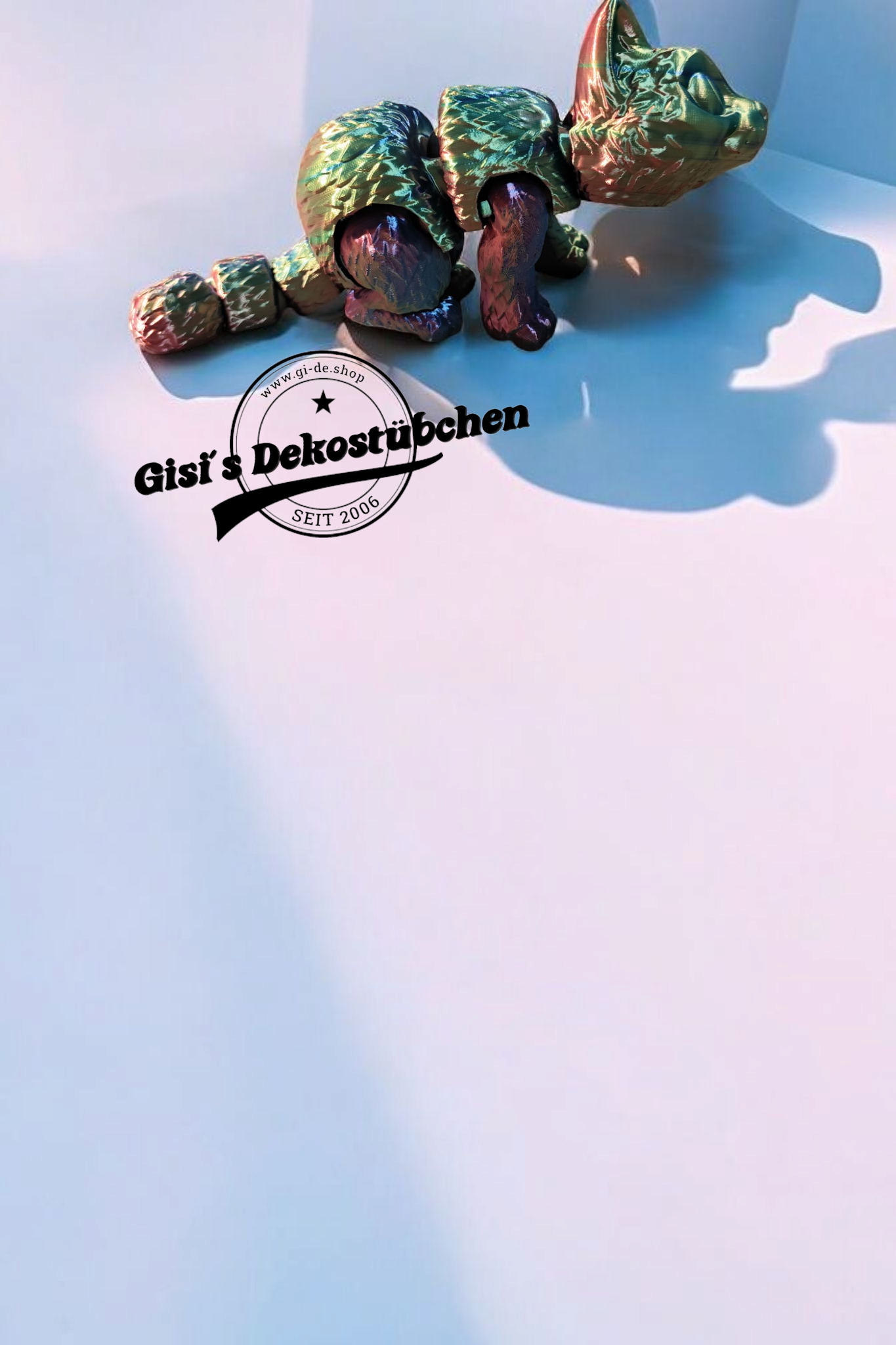 XXL 3D Katze in Wunschfarbe