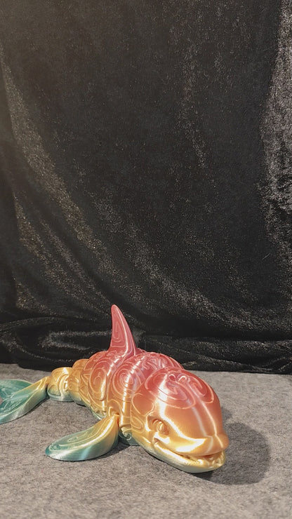 3D Orca Wahl Meerestier Unterwasser