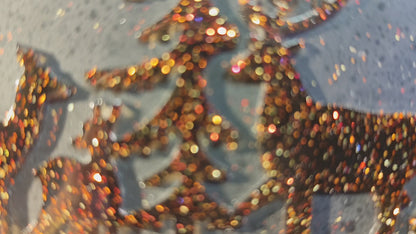 Elch Wandtafel Epoxidharz