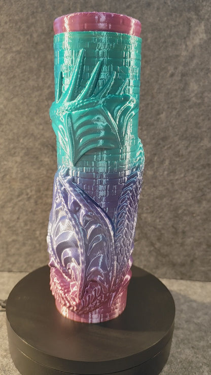 3D gedruckter Drachen Dose Schraubdeckel