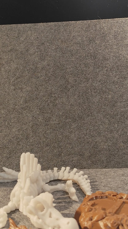 Skelett Spinosaurus - Bewegliche 3D Dino Figur | Gelenkiges Dinosaurier Spielzeug
