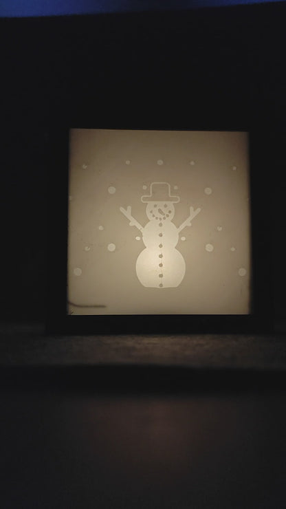 3D Druck Weihnachts- Laterne ( Beleuchtet)