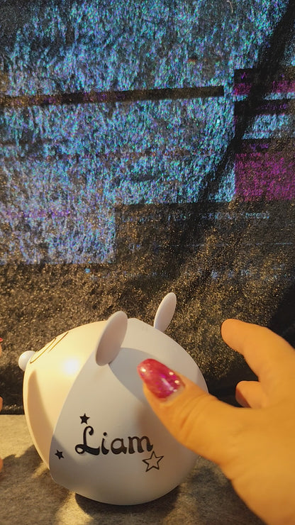 Schlaf gut Maus mit Namen und touch