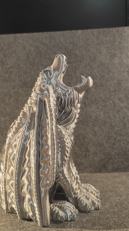 „Hüter der Schätze“ – Mystische Drachenspardose aus dem 3D-Druck